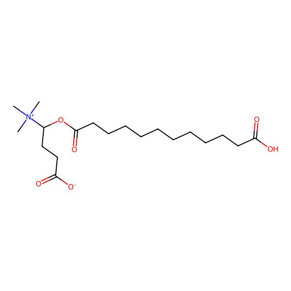 2D Structure of O-dodecanedioylcarnitine
