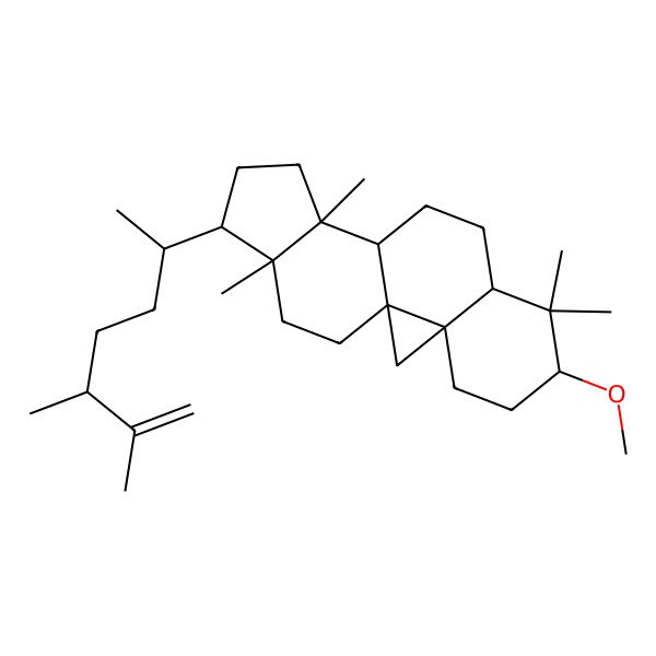 2D Structure of O-Methyl cyclolaudenol