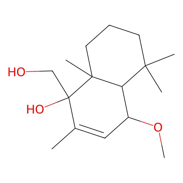 2D Structure of O-Methylalbrassitriol