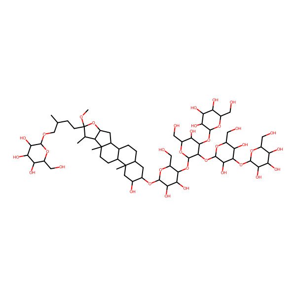 2D Structure of O-Methylcapsicoside A 2D Structure of O-Methylcapsicoside A