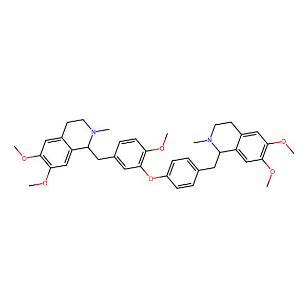 2D Structure of O-methylthalibrine