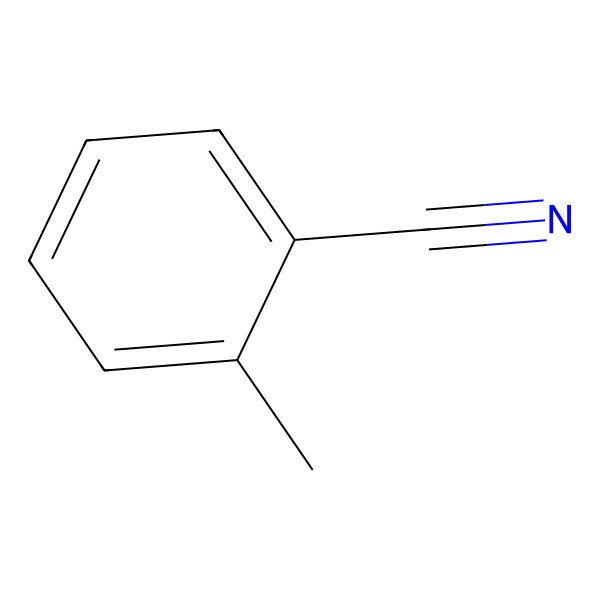 2D Structure of o-Tolunitrile