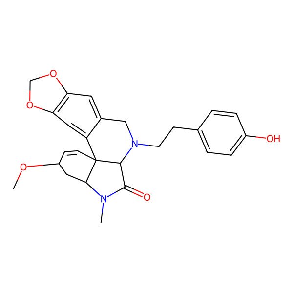 2D Structure of Obliquine