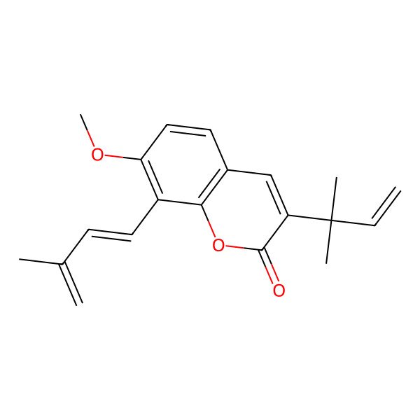 2D Structure of Obtusifolin(coumarin)