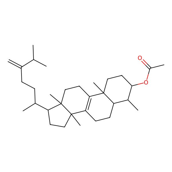 2D Structure of Obtusifoliol acetate
