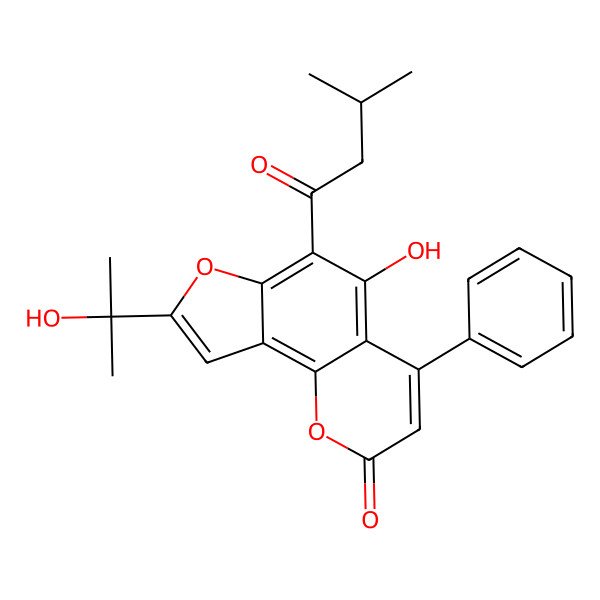 2D Structure of Ochrocarpin B