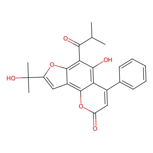 2D Structure of Ochrocarpin C