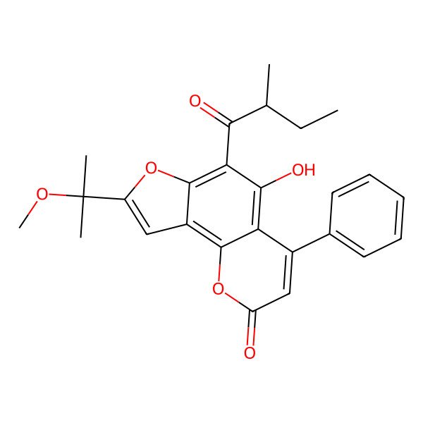 2D Structure of Ochrocarpin D