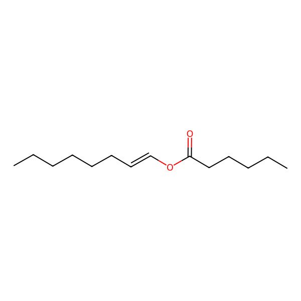 2D Structure of Oct-1-en-1-yl hexanoate