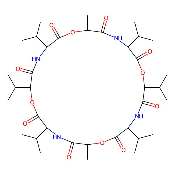 2D Structure of Octa-valinomycin