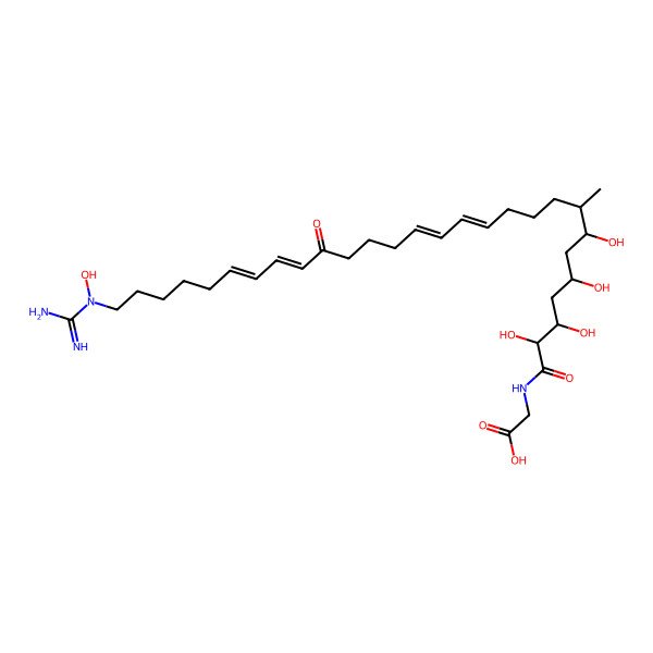2D Structure of Octacosamicin B