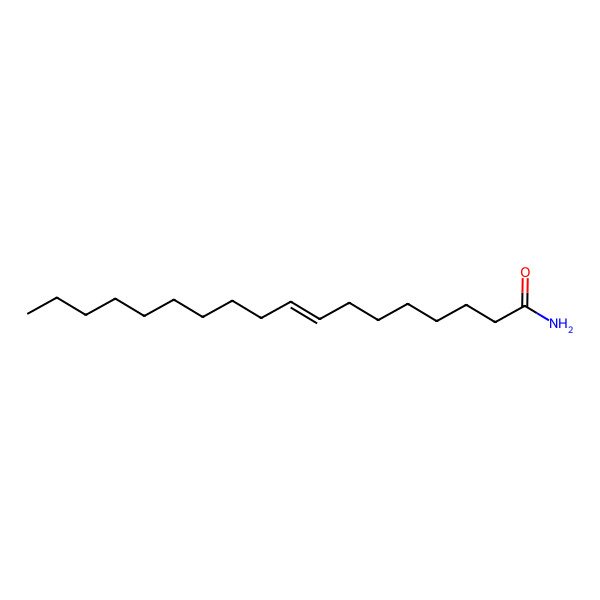 2D Structure of Octadec-8-enamide 2D Structure of Octadec-8-enamide