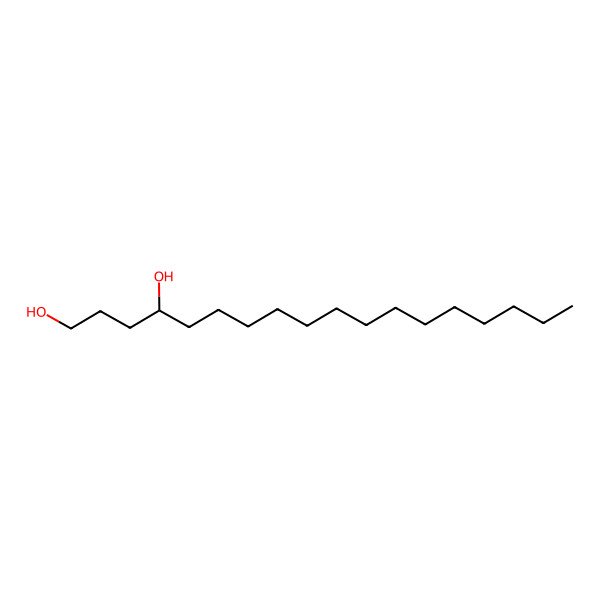 2D Structure of Octadecane-1,4-diol
