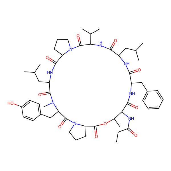 2D Structure of Octaminomycin A