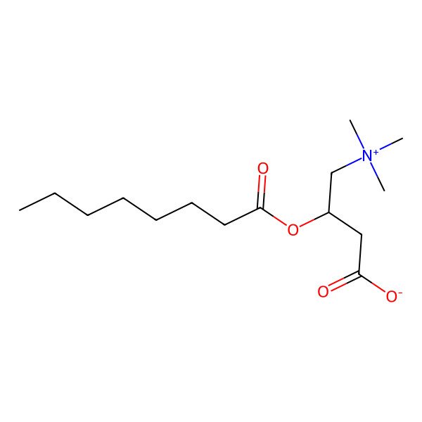 2D Structure of Octanoylcarnitine