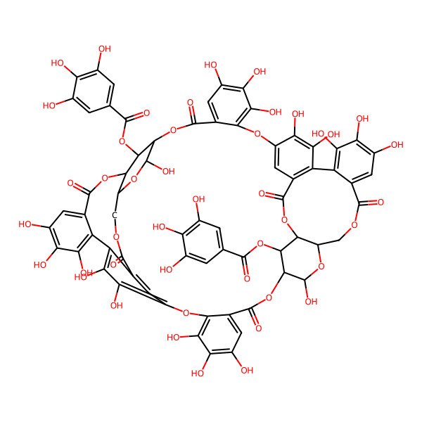 2D Structure of Oenothein B