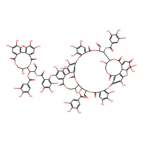 2D Structure of Oenotherin T1 2D Structure of Oenotherin T1