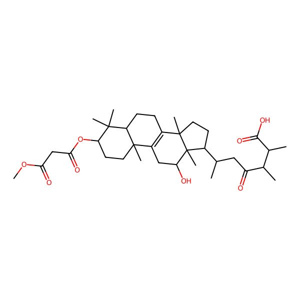 2D Structure of Officimalonic acid E