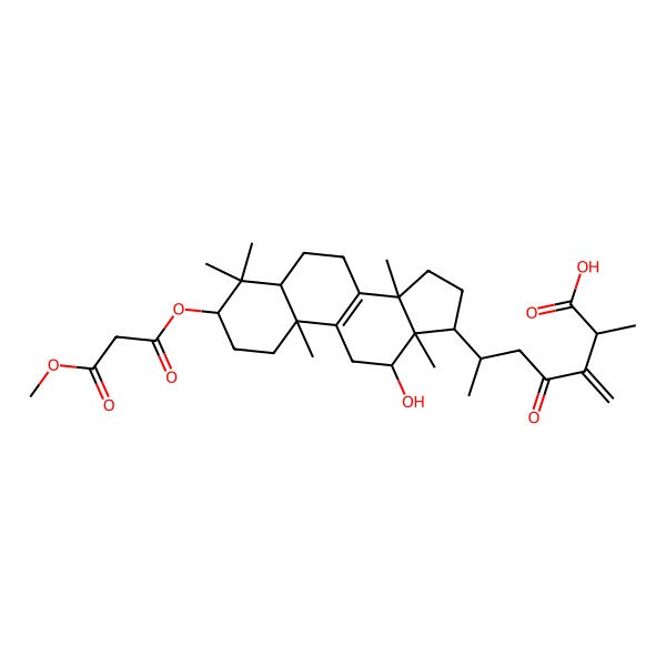 2D Structure of Officimalonic acid G