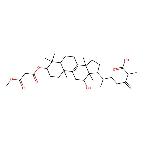 2D Structure of Officimalonic acid H
