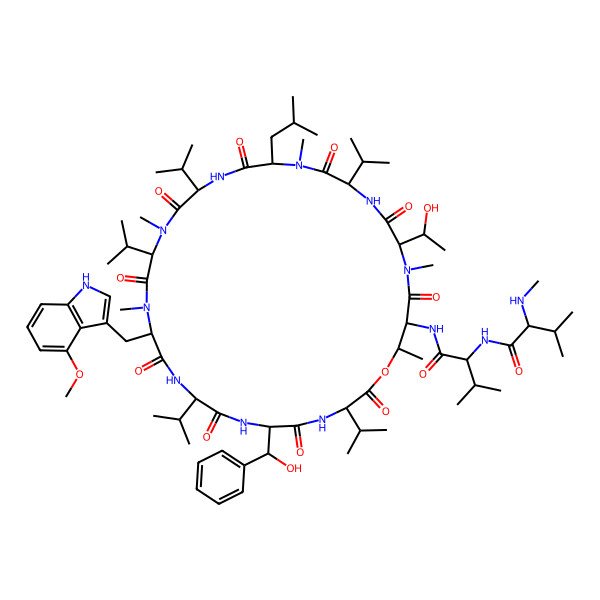 2D Structure of Ohmyungsamycin A
