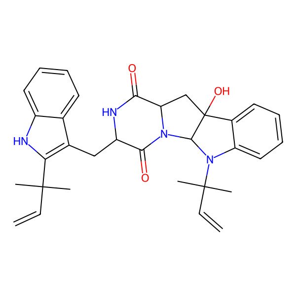 2D Structure of Okaramine C