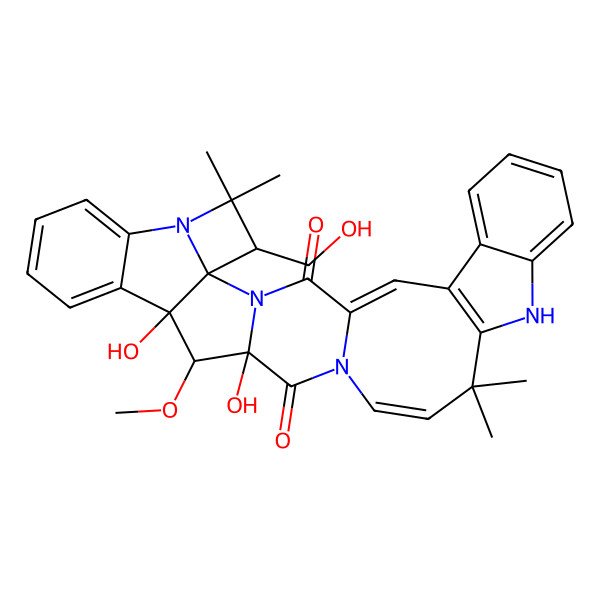 2D Structure of Okaramine D