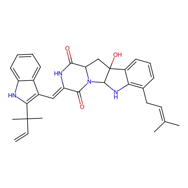 2D Structure of Okaramine K_120152