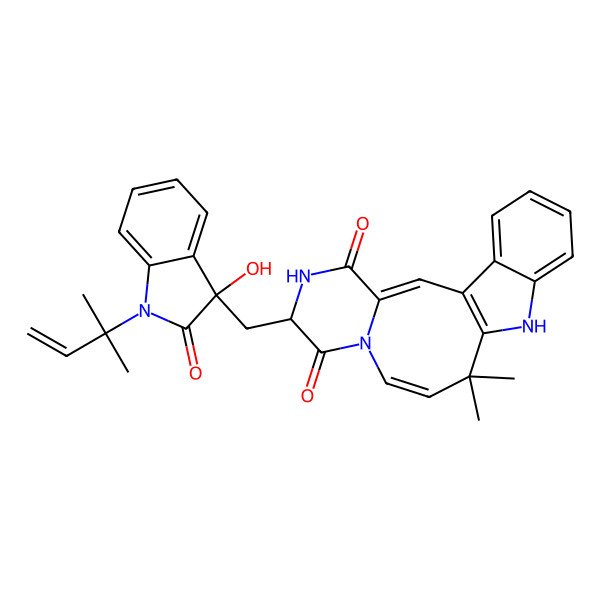 2D Structure of Okaramine R