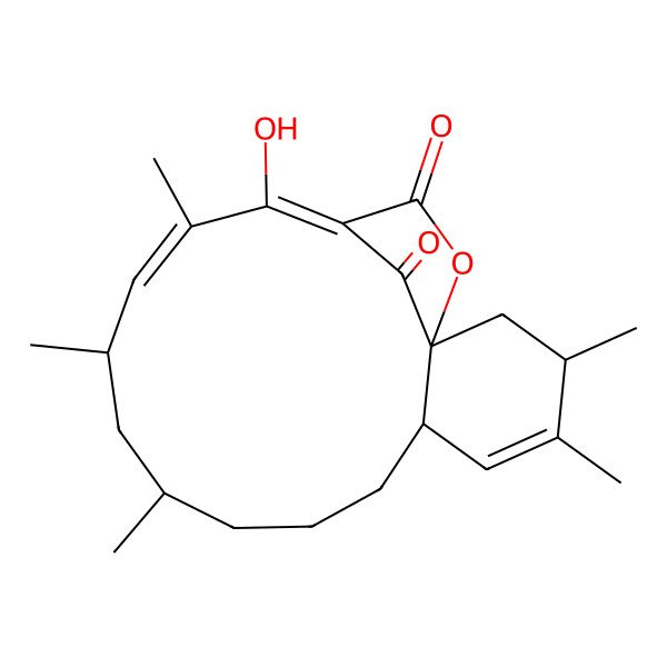 2D Structure of Okilactomycin D