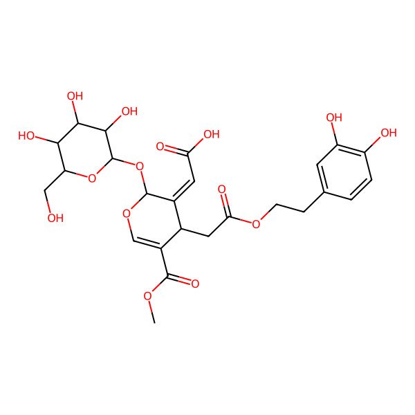 2D Structure of Oleuropeinic acid