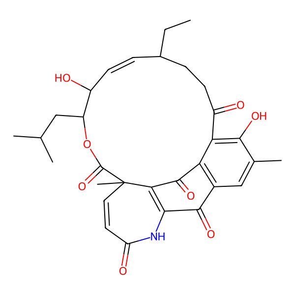 2D Structure of Olimycin B