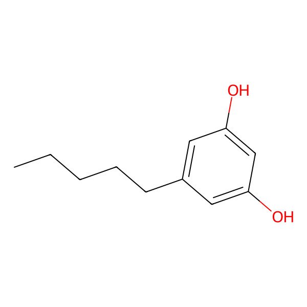 2D Structure of Olivetol