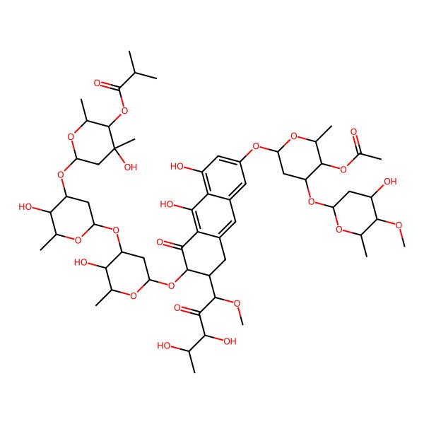 2D Structure of Olivomycin A
