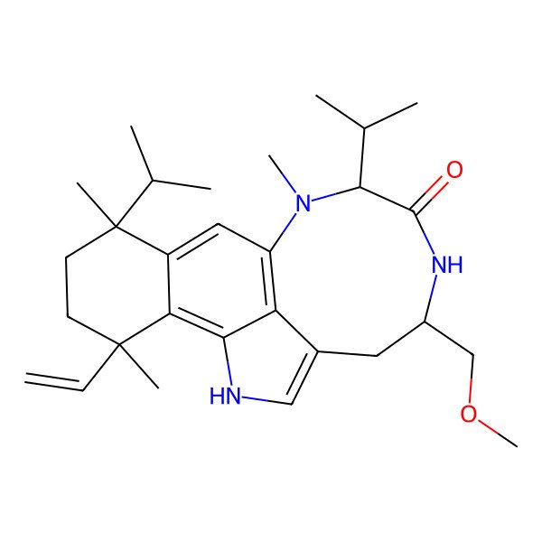2D Structure of Olivoretin B
