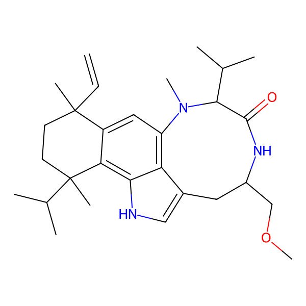 2D Structure of Olivoretin C