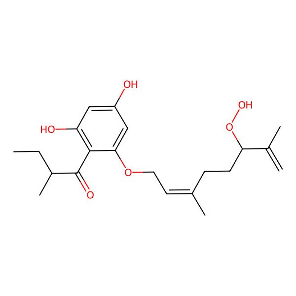 2D Structure of Olympicin D 2D Structure of Olympicin D