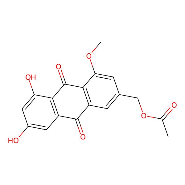 2D Structure of Omega-Acetylcarviolin