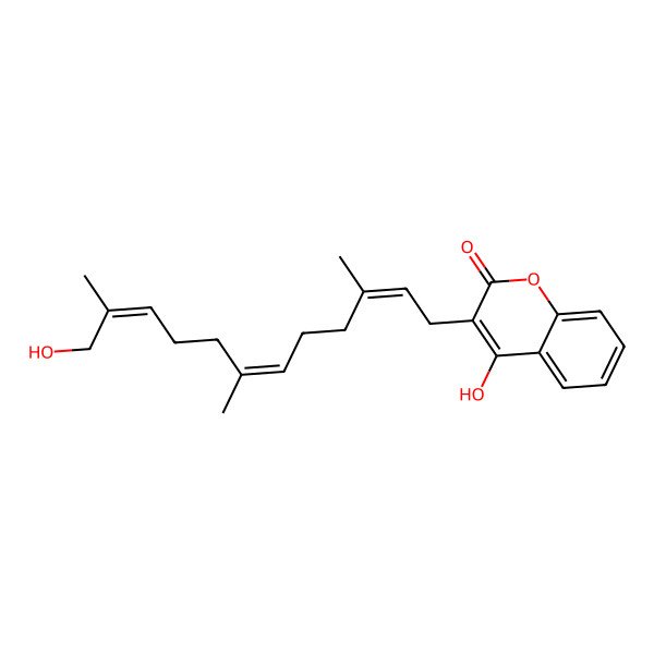 2D Structure of omega-Hydroxyferulenol 2D Structure of omega-Hydroxyferulenol
