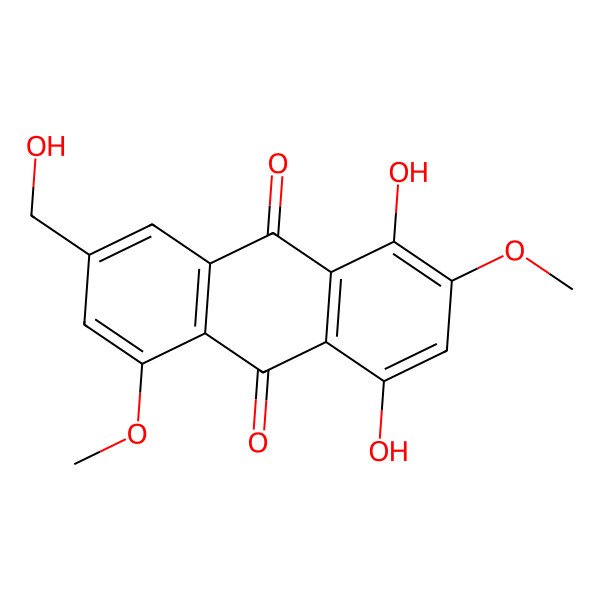 2D Structure of omega-hydroxyxanthorin 1-O-methyl ether