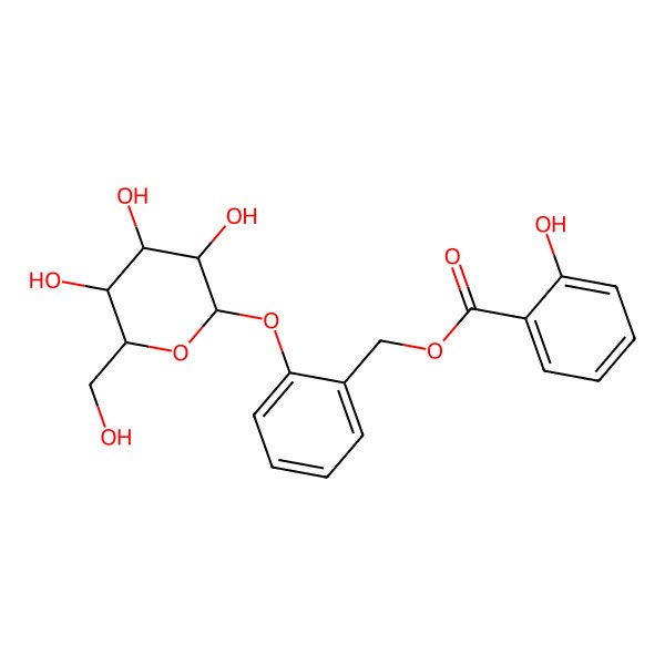 2D Structure of omega-Salicoyisalicin