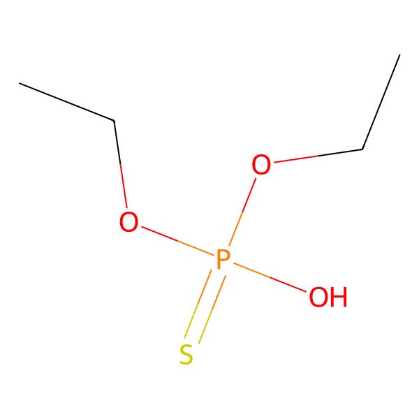 2D Structure of O,O-diethyl phosphorothioate
