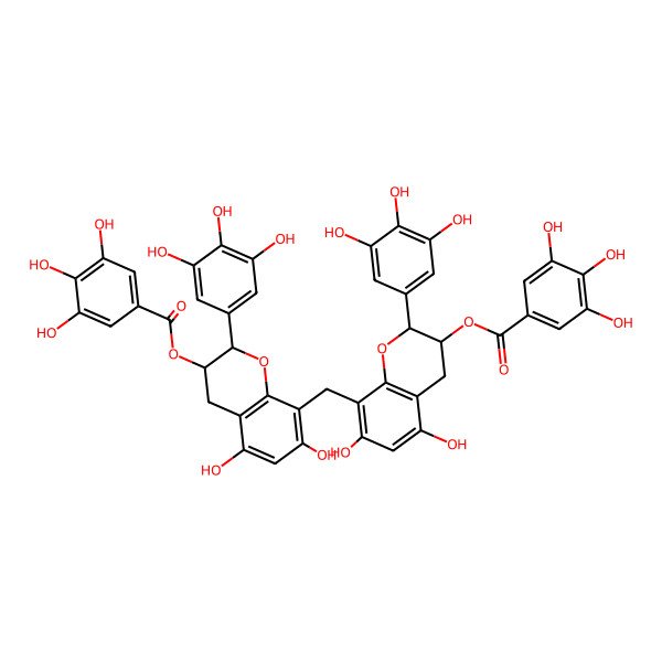 2D Structure of Oolonghomobisflavan A 2D Structure of Oolonghomobisflavan A