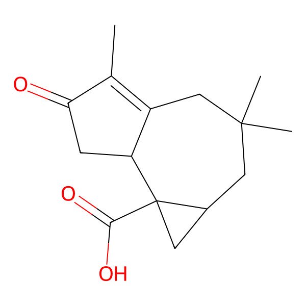2D Structure of Ophioceric Acid