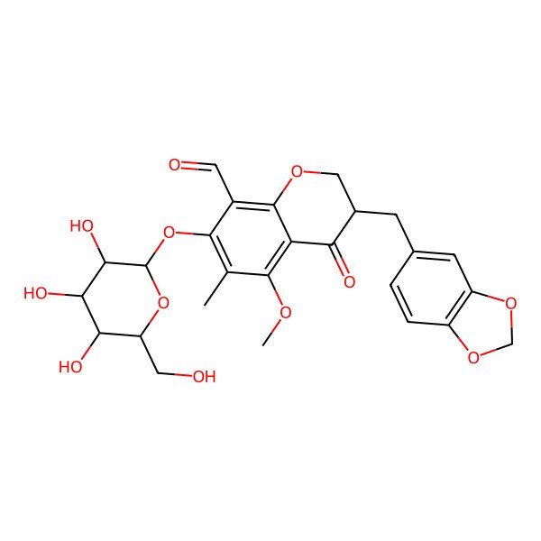 2D Structure of Ophiopogoside B