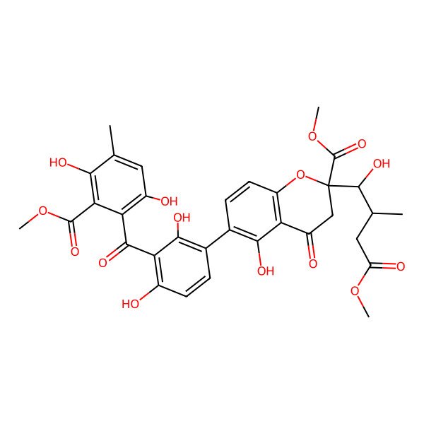 2D Structure of Orbiocrellone D