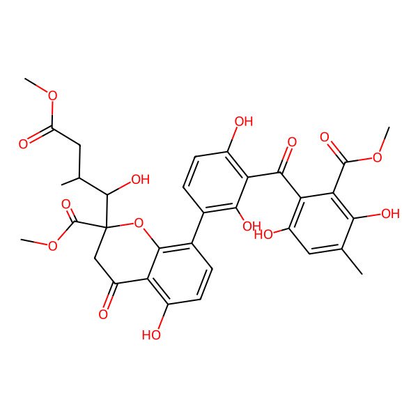 2D Structure of Orbiocrellone E