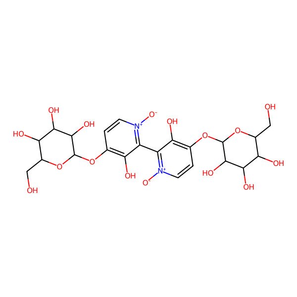 2D Structure of Orellanine-4,4'-diglucopyranoside