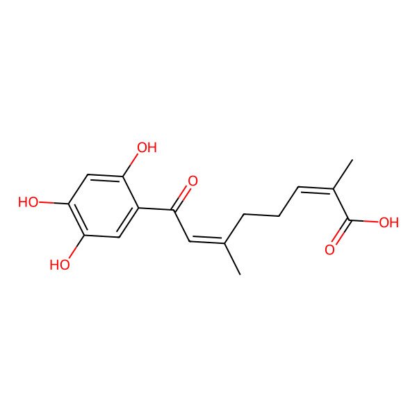 2D Structure of Orirubenone A