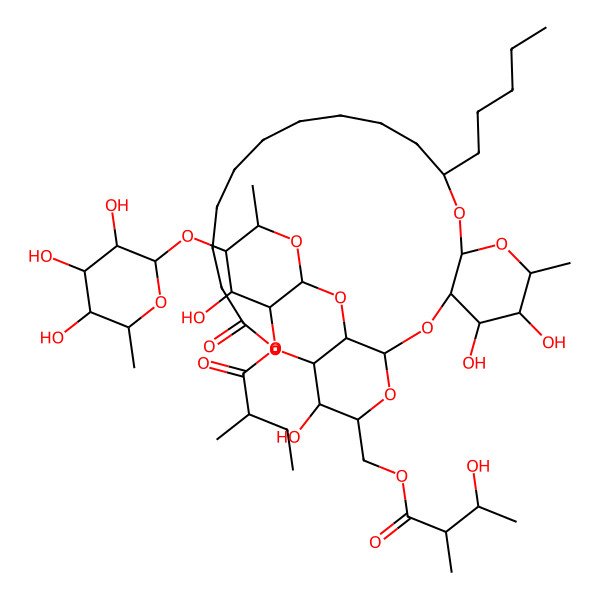 2D Structure of Orizabin VIII